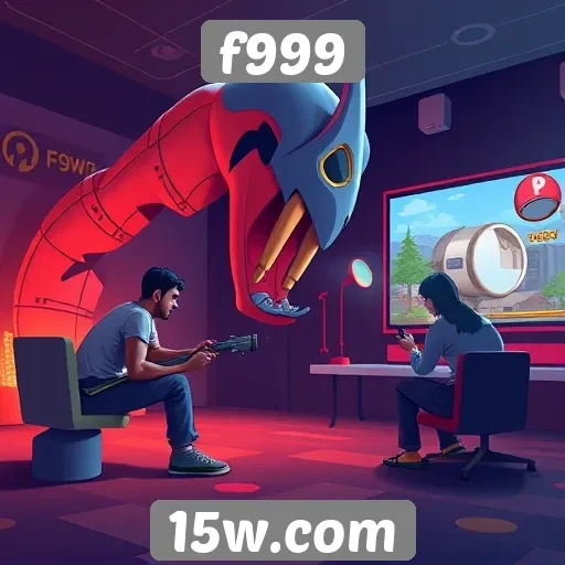 Tendências de design no site de jogos f999