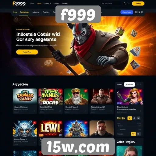 novas funcionalidades do site f999 atraem gamers